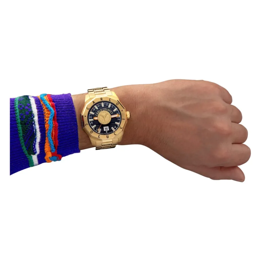 Carlo Colucci Elegante roestvrijstalen horloge-Heren Horloges