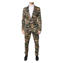 Dolce & Gabbana Elegante Slim Fit 2-Delig Pak-Heren Kostuums