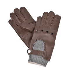 Brunello Cucinelli Elongated Suede Gloves-Heren Handschoenen