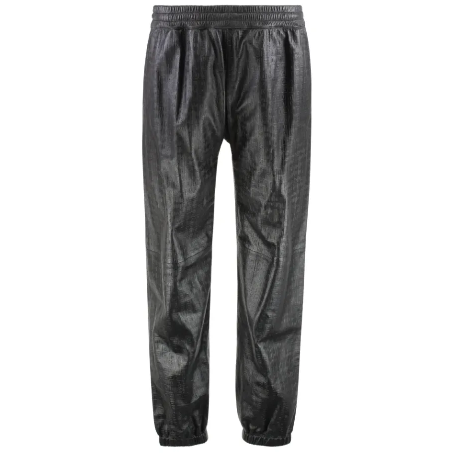 Givenchy Embossed 4G leren broek-Heren Broeken