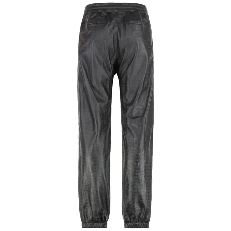 Givenchy Embossed 4G leren broek-Heren Broeken