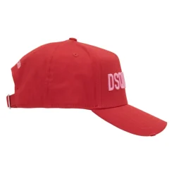 Dsquared2 Embossed Logo Baseball Cap Fibbia-Heren Petten