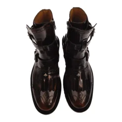 John Richmond Enkellaars-Heren Laarzen