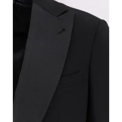 Giorgio Armani Enkelrijig Getailleerd Pak-Heren Kostuums