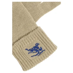 Burberry Equestrian Knight Design handschoenen-Heren Handschoenen