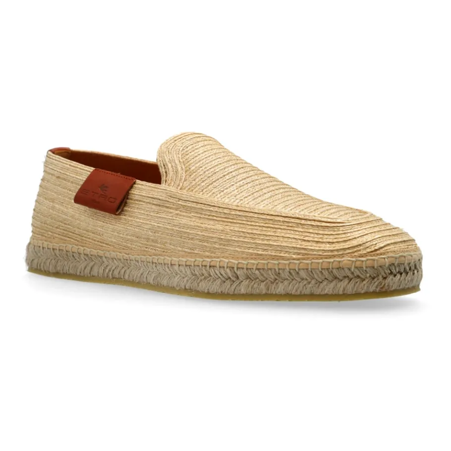 Etro Espadrilles met Logo-Heren Espadrilles