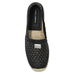Dolce & Gabbana Espadrilles met logoplaatje-Heren Espadrilles