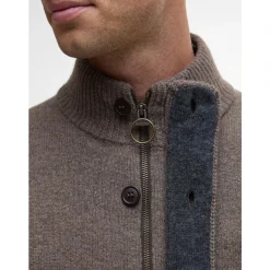 Barbour Essential Patch Zip Through-Heren Truien & Vesten