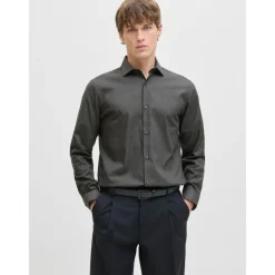 Jack & Jones Essentials Parker Overhemd Lange Mouw-Heren Overhemden