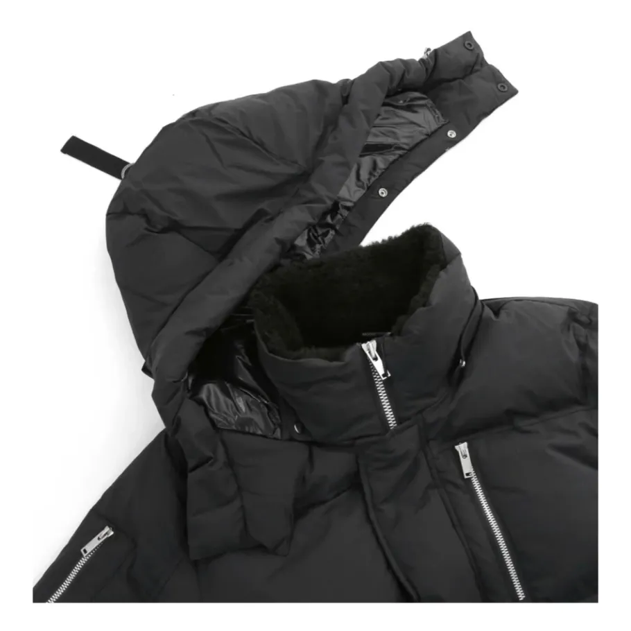 Moose Knuckles Everest 3Q Puffer Black Jacket-Heren Jassen