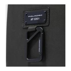 Piquadro Expandable, slim laptop and iPad® backpack withRFID and shock-absorbing protection-Heren Rugzakken