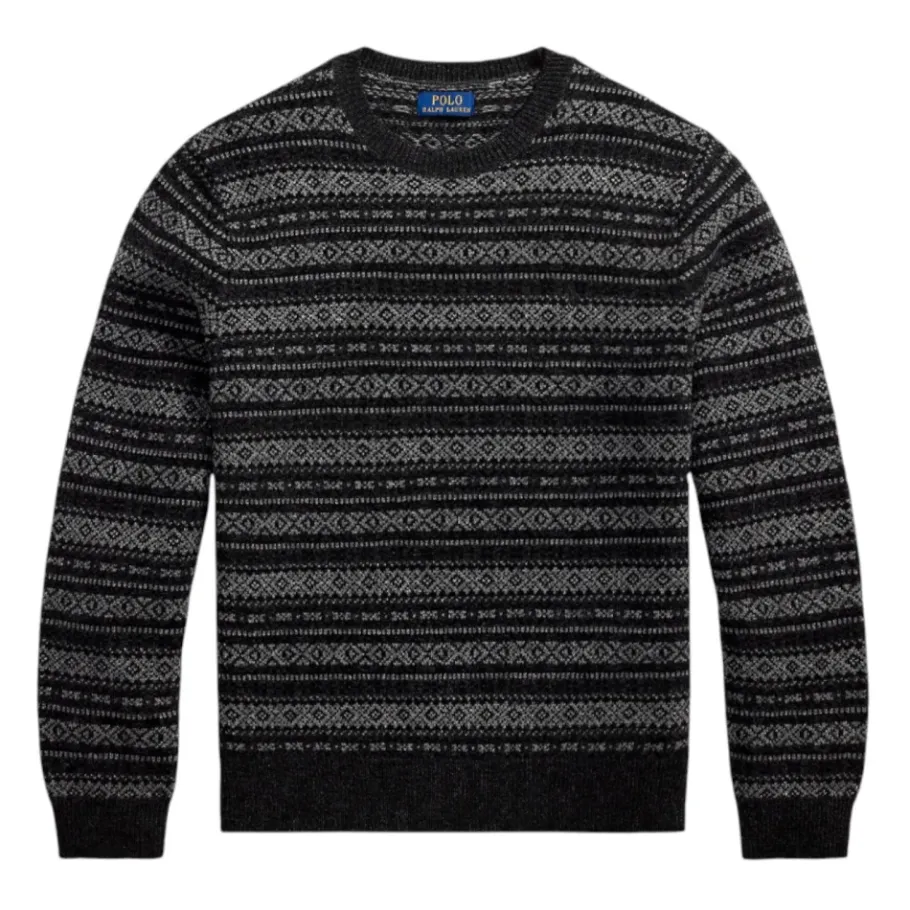 Ralph Lauren Fair Isle wollen trui-Heren Truien & Vesten