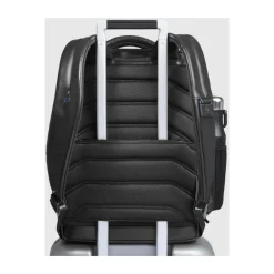 Piquadro Fast-check Reisrugzak voor Laptop en iPad Pro 12,9-Heren Rugzakken
