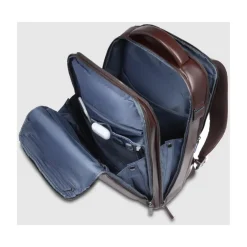 Piquadro Fast-Check Reistas Rugzak-Heren Rugzakken|Tassen