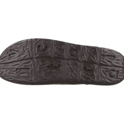 Victoria Faux Leather Comfort Slippers-Heren Pantoffels