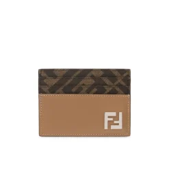 Fendi FF Squared Card Holder-Heren Portefeuilles