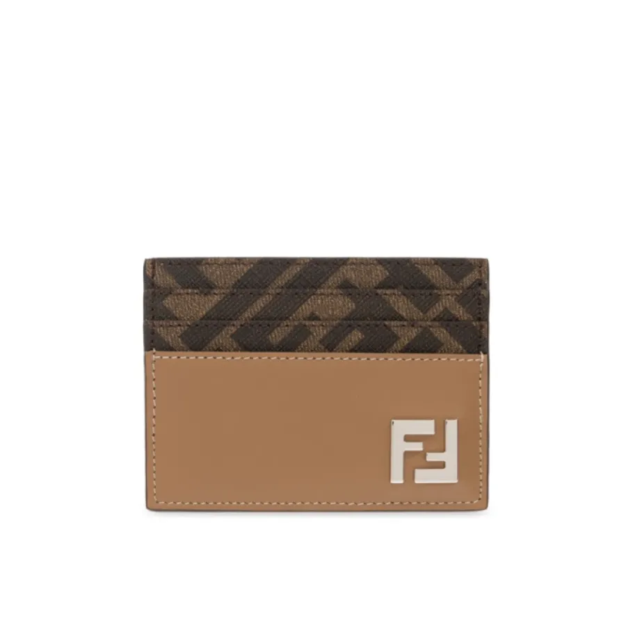 Fendi FF Squared Card Holder-Heren Portefeuilles