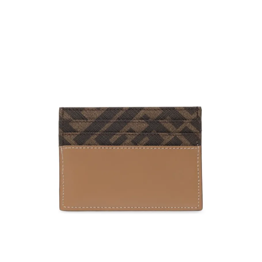 Fendi FF Squared Card Holder-Heren Portefeuilles