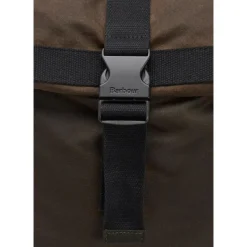 Barbour Field Roll Top Gewaxte Rugzak-Heren Rugzakken