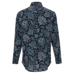 Etro Floral Paisley Katoenen Overhemd-Heren Overhemden