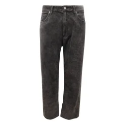 Dolce & Gabbana Fluwelen Broek 5 Zak Stijl-Heren Broeken