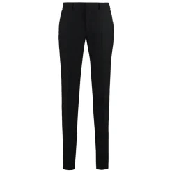 Versace Formele broek van wolmix-Heren Broeken