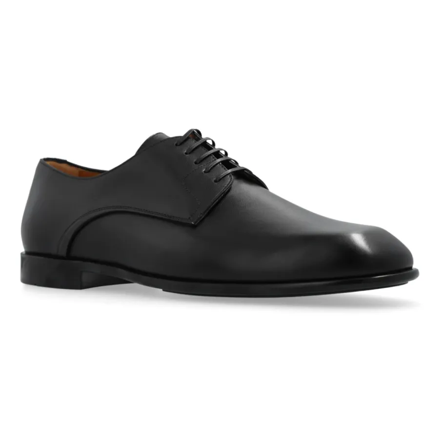 Ferragamo Fosco Leren Schoenen-Heren Nette Schoenen
