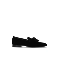 Jimmy Choo Foxley Velvet Mocassins-Heren Instappers & Slip Ons