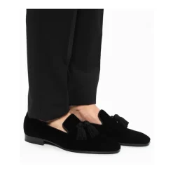 Jimmy Choo Foxley Velvet Mocassins-Heren Instappers & Slip Ons