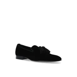 Jimmy Choo Foxley Velvet Mocassins-Heren Instappers & Slip Ons