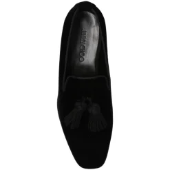 Jimmy Choo Foxley Velvet Mocassins-Heren Instappers & Slip Ons
