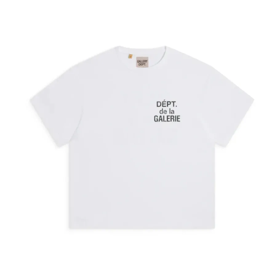 Gallery Dept. Franse Tee Gemoderniseerde Klassieke Ruimvallende Katoenen T-shirt-Heren Shirts