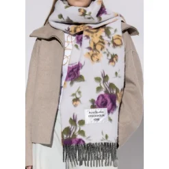 Acne Studios Fringed Wool Scarf-Heren Sjaals