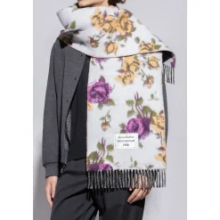 Acne Studios Fringed Wool Scarf-Heren Sjaals