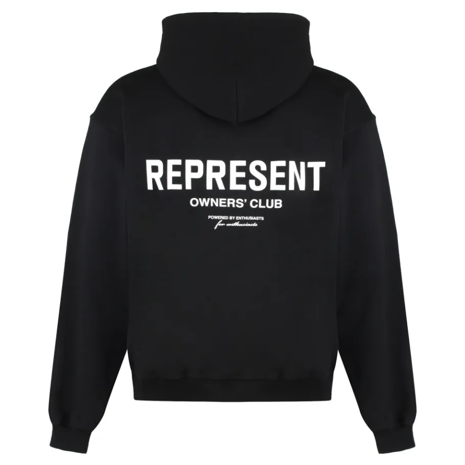 REPRESENT Full zip katoenen hoodie-Heren Truien & Vesten