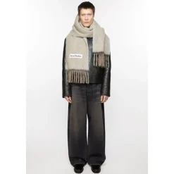 Acne Studios FW25 Fringe Scarf-Heren Sjaals