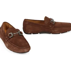 Ferragamo Gancini Driving Loafers-Heren Instappers & Slip Ons