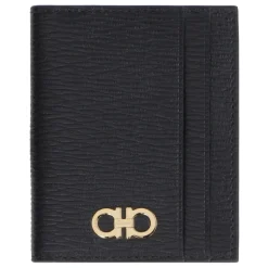 Ferragamo Gancini leren kaarthouder-Heren Portefeuilles
