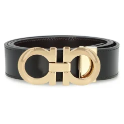 Ferragamo Gancini Reversible Leren Riem-Heren Riemen