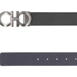 Ferragamo Gancini Reversible Leren Riem-Heren Riemen