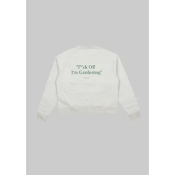 Bram's Fruit Gardening Crewneck in Grey-Heren Truien & Vesten