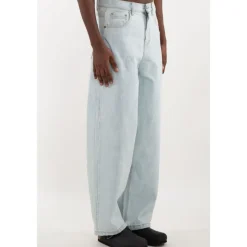 Arte Antwerp Gebleekte Loose Fit Denim Jeans-Heren Jeans