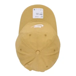 Nike Gebogen klep pet Gewassen Tarwe Goud-Heren Petten