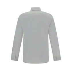 Burberry Geborduurd Logo Slim Fit Casual Overhemd-Heren Overhemden