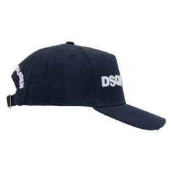 Dsquared2 Geborduurde baseballpet met gespsluiting-Heren Petten