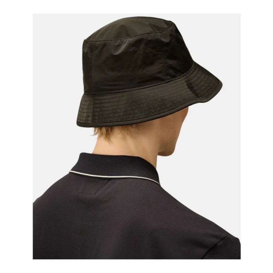 C.P. Company Geborduurde Steek Bucket Hat Nylon-Heren Hoeden