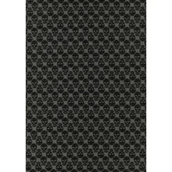 Alexander McQueen Geborduurde wolmix Foulard Sjaal-Heren Sjaals