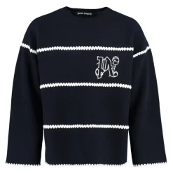 Palm Angels Gebreide Pullover van Wolmix-Heren Truien & Vesten