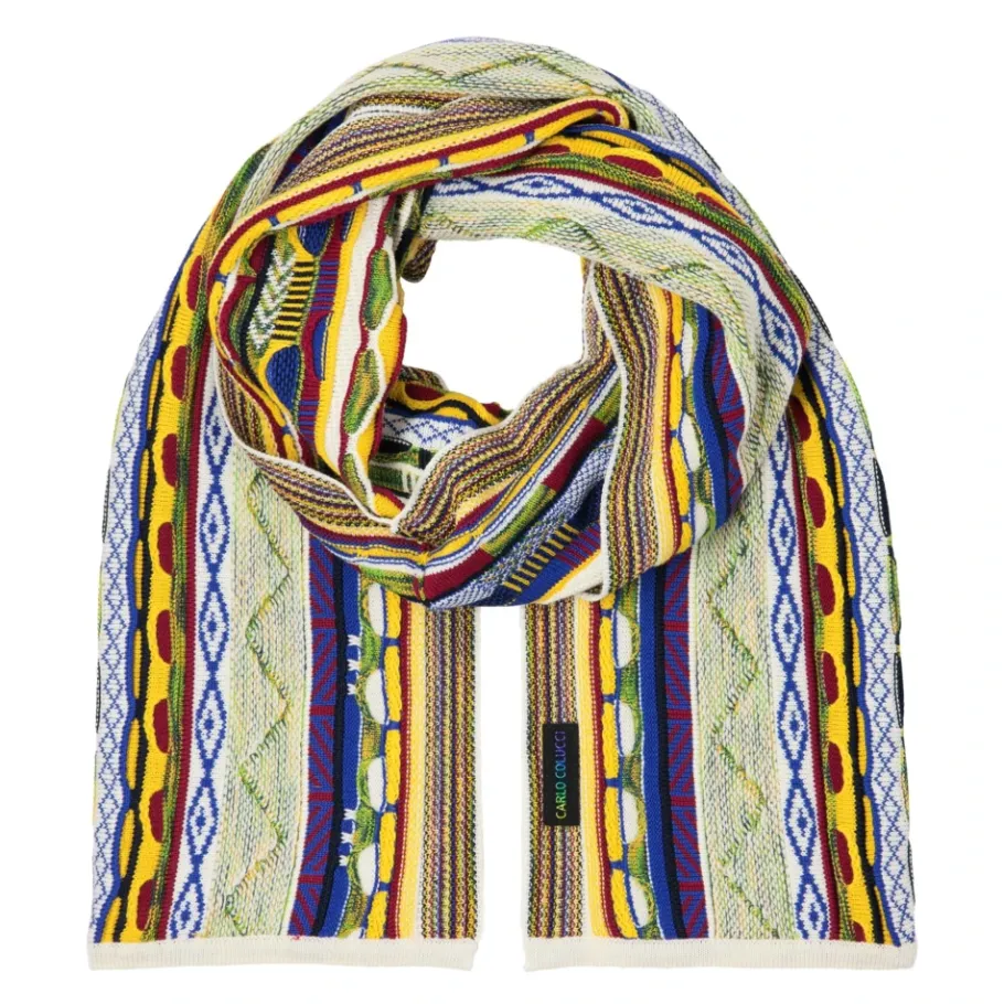 Carlo Colucci Gebreide Sjaal-Heren Sjaals