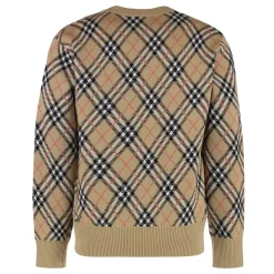 Burberry Gebreide wollen trui-Heren Truien & Vesten
